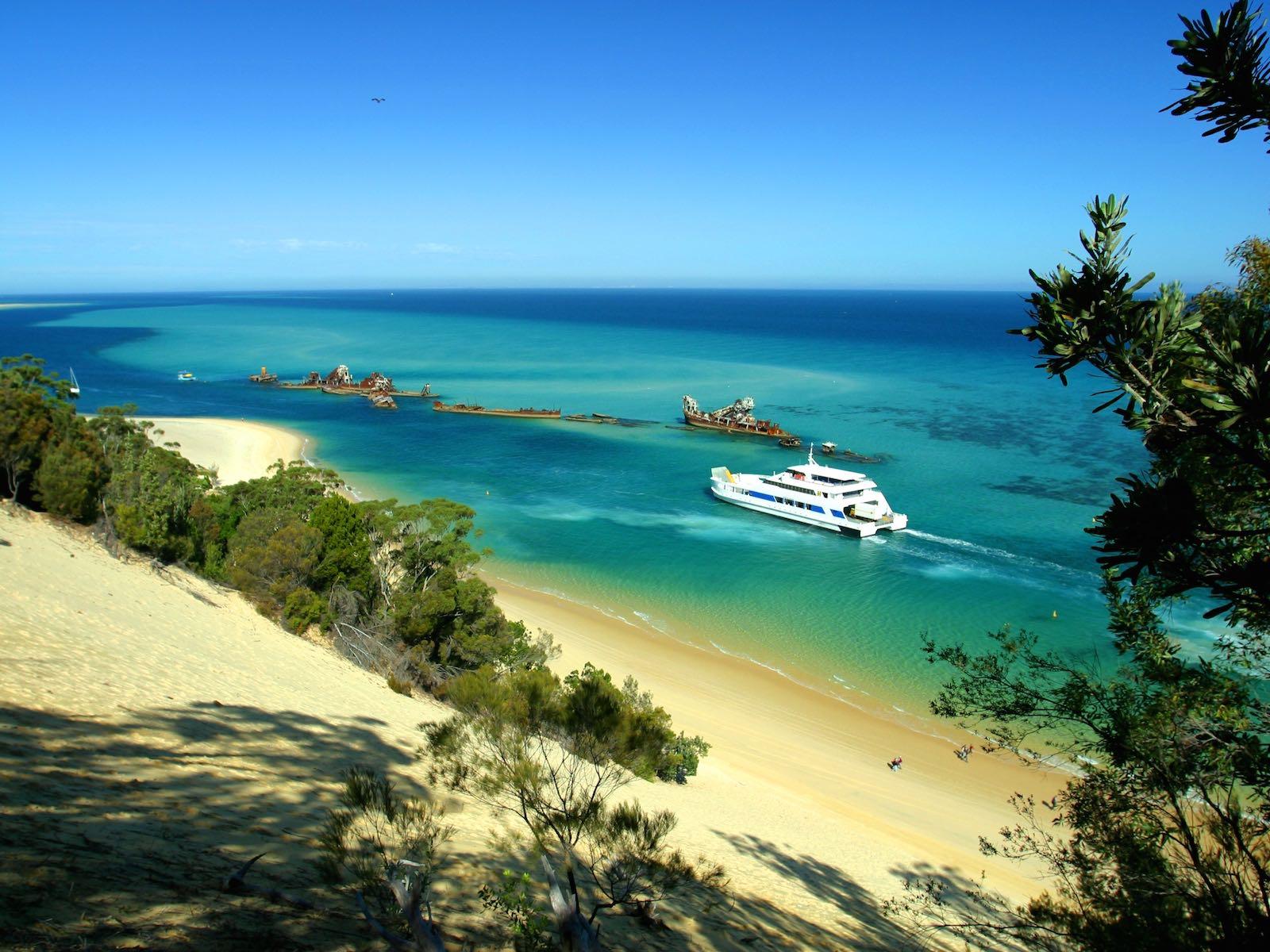 Moreton Island: an Australian paradise near Brisbane
